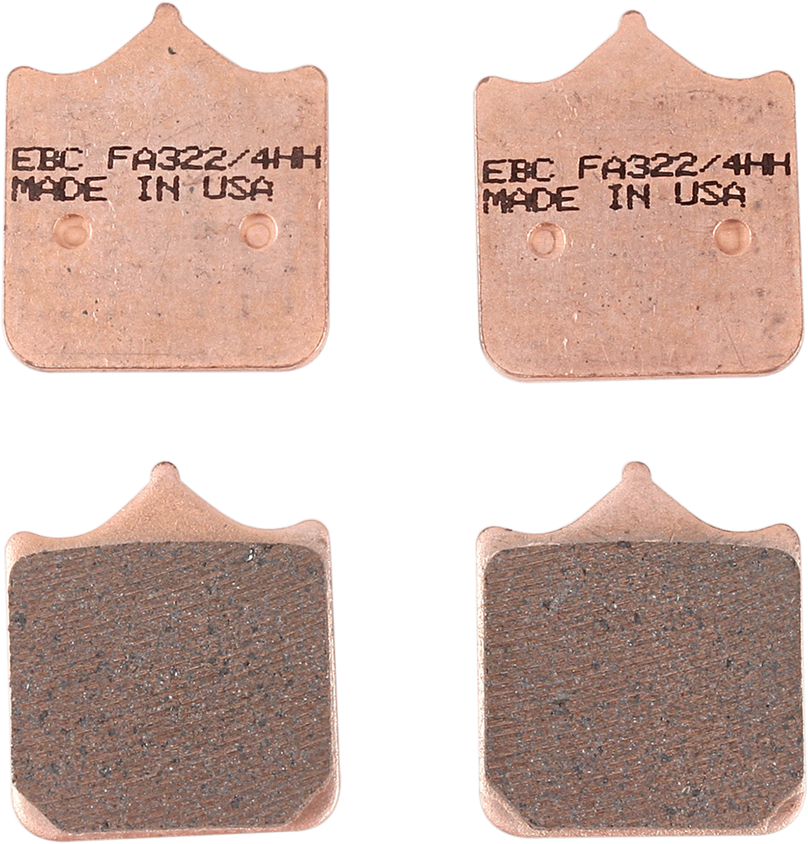 EBC HH Sintered Brake Pads - FA322/4HH