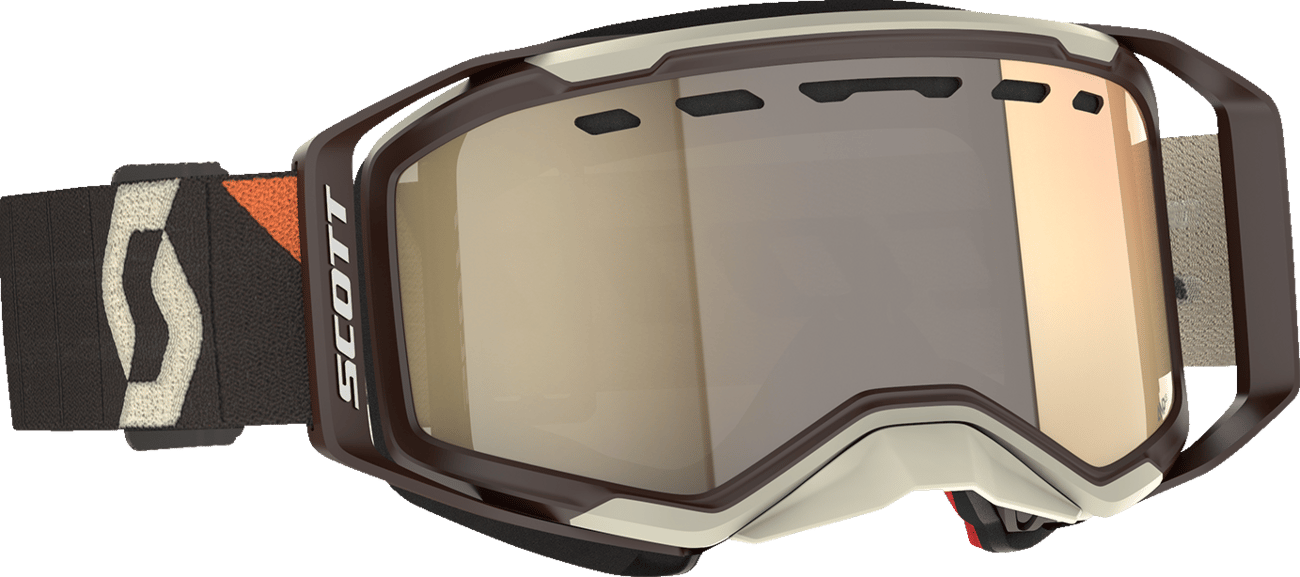 SCOTT - 4215021074245 - Prospect 2.0 Smb Goggle - Beige/Brown - Dual Pane - Light Sensitive - Bronze Chrome Lens