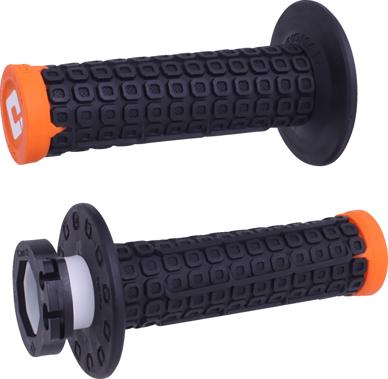 ODI - H36NDBO - Nomad Lock-On Grips - Off-Road - Black/Orange