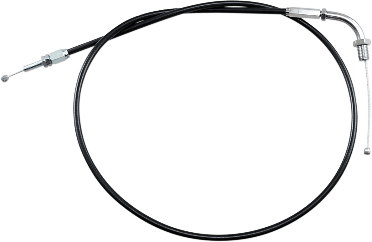MOTION PRO - 030001 - Black Vinyl Throttle Cable - Push/Pull - '73-'82 Kz/Z1