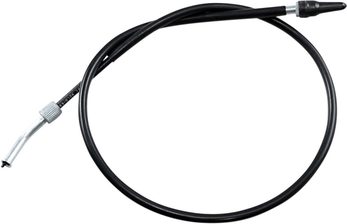 Black Vinyl Speedo Cable