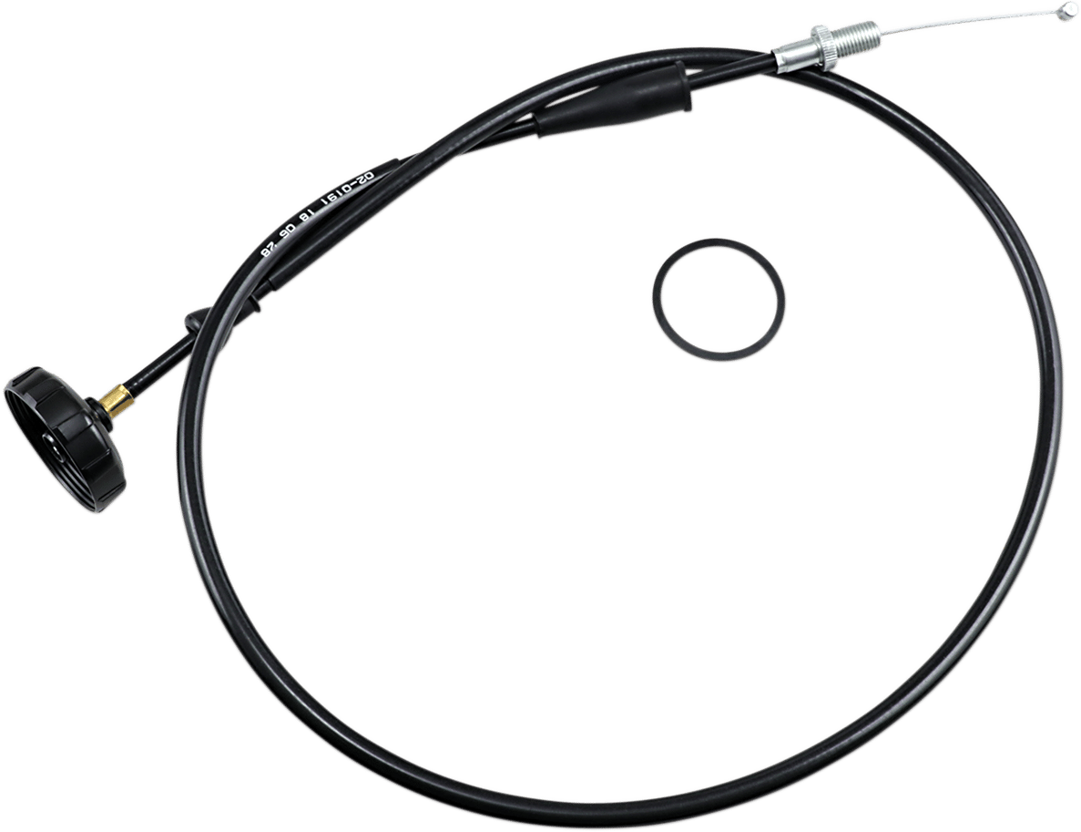 Black Vinyl Throttle Cable