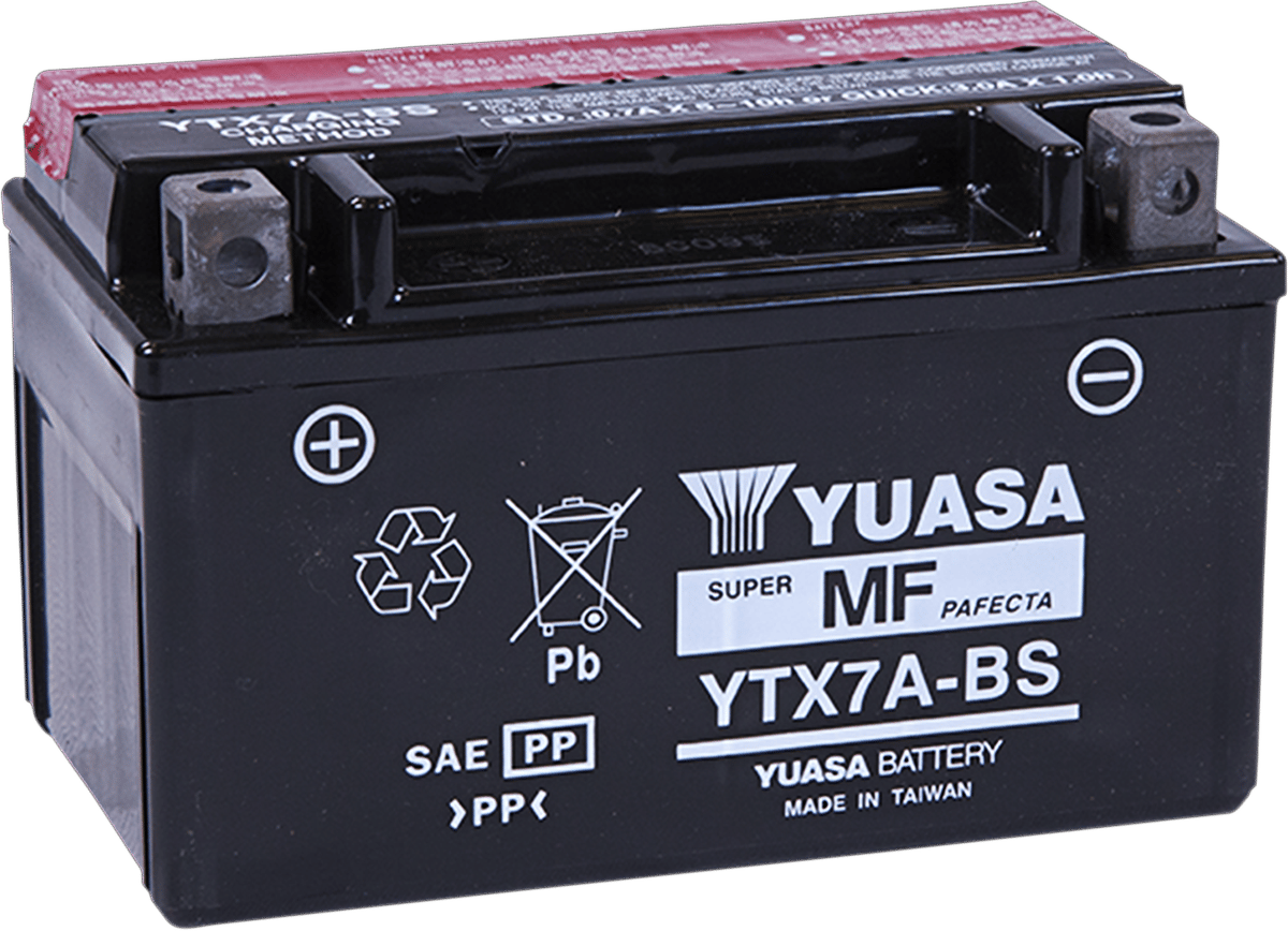 YUASA - YUAM32X7A - Agm Battery - Ytx7a-Bs - .33 L