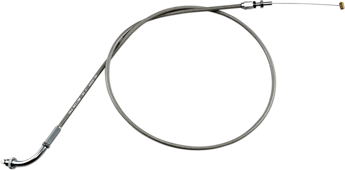 MOTION PRO - 620354 - Armor Coat Stainless Steel Throttle/Idle Cable For Cruisers - Pull - Vt600/750