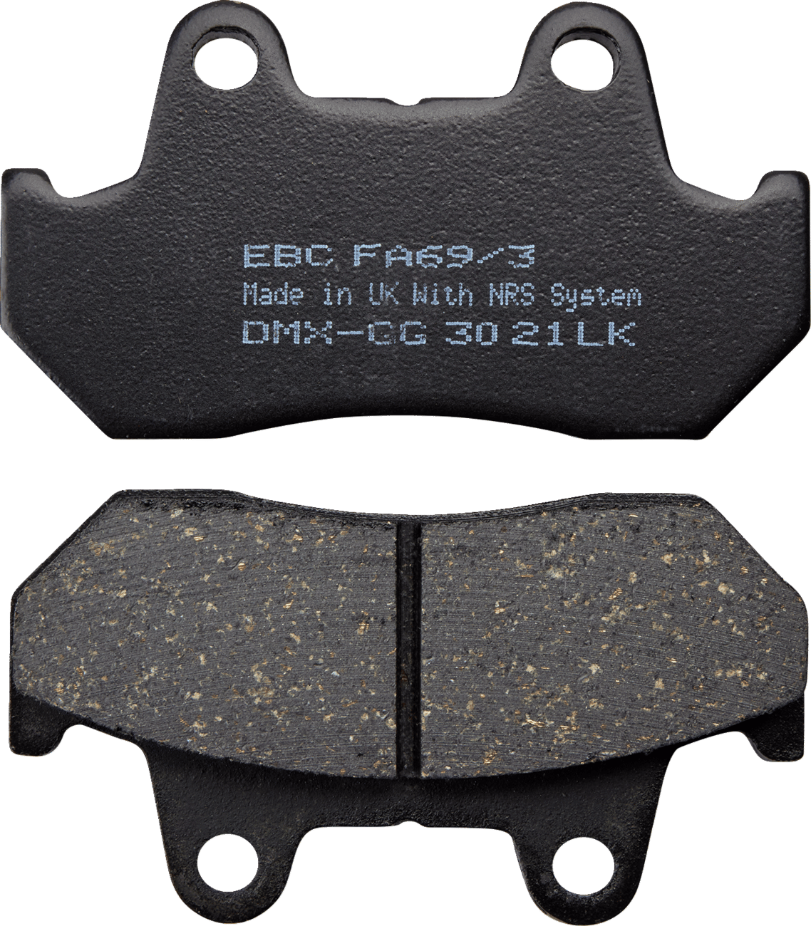 EBC Organic Base FA Brake Pads - FA69/3
