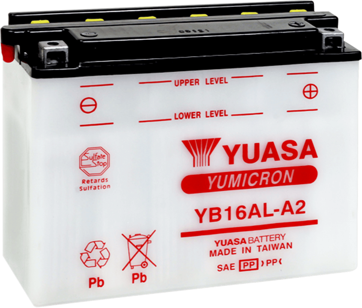 YUASA - YUAM22162 - Battery - Yb16al-A2