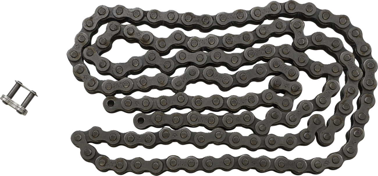 JT CHAINS - JTC428HDR134SL - 428 Hdr - Heavy Duty Drive Chain - Steel - 134 Links
