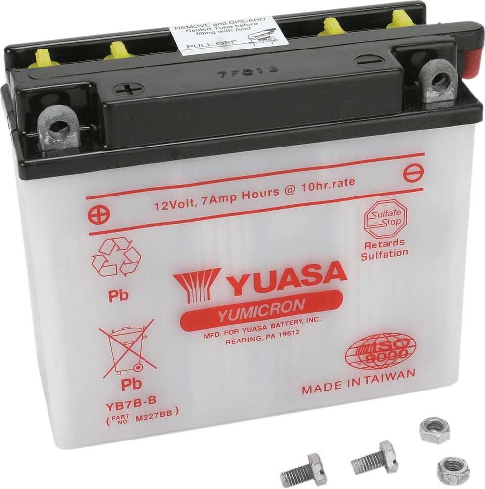 YUASA - YUAM227BB - Battery - Yb7b-B