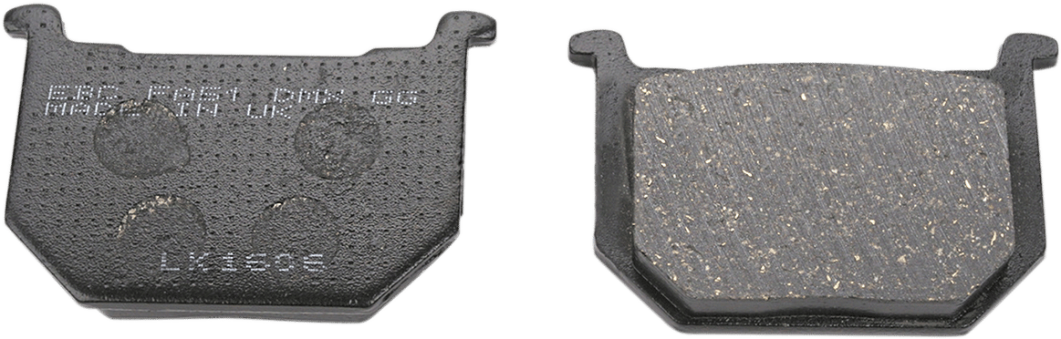 EBC Organic Base FA Brake Pads - FA51