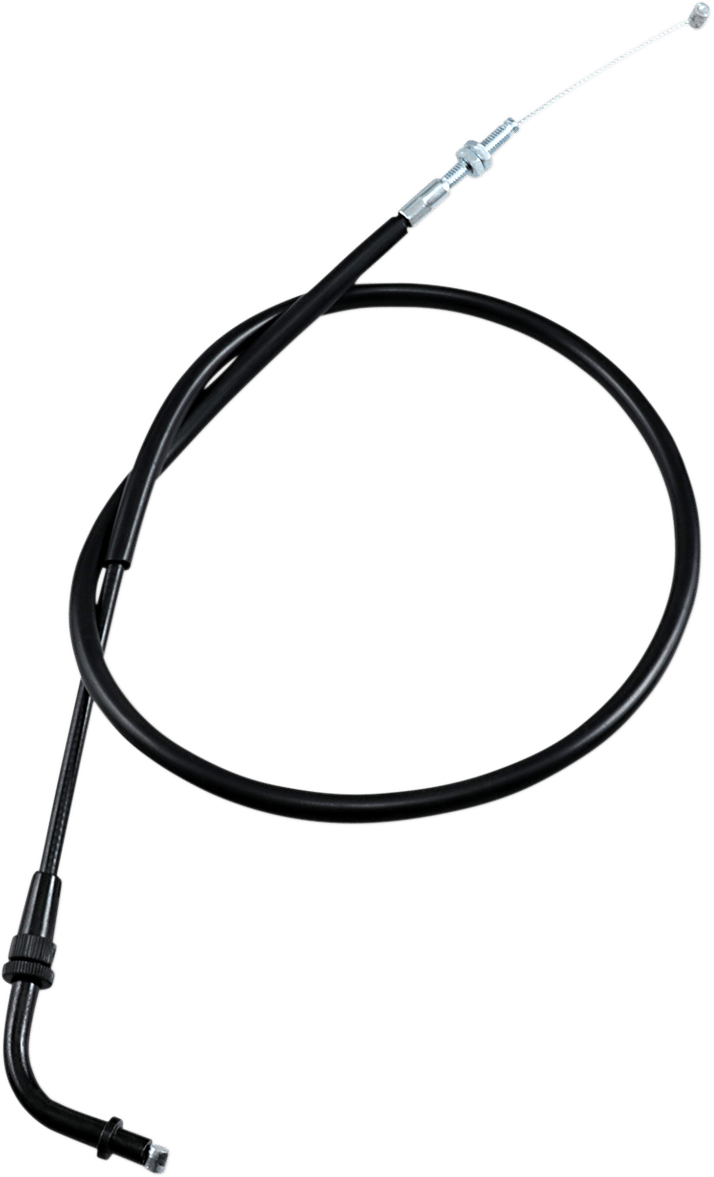 MOTION PRO - 050146 - Black Vinyl Throttle Cable - Pull - '89-'97 Xv750