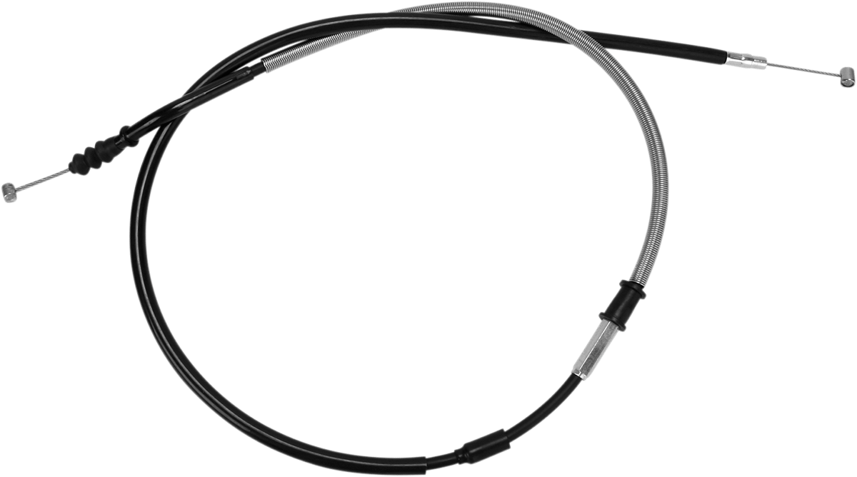 MOTION PRO - 050312 - Black Vinyl Clutch Cable - Terminator - +2" - Yamaha