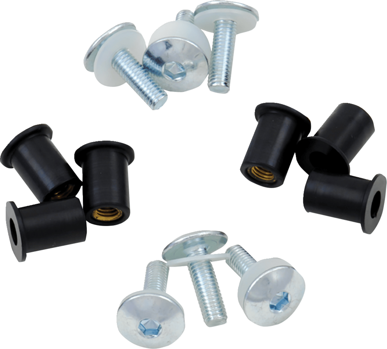 BOLT - 2009WSF - Fastener Kit - Windscreen - 6 Pack