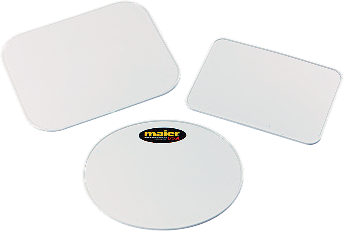 MAIER - 509891 - Univesal Number Plate - 10" X 12" - White