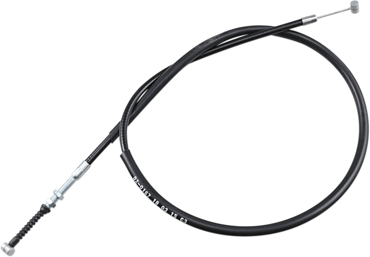 Black Vinyl Front Brake Cable