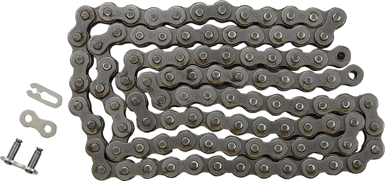 JT CHAINS - JTC520HDR100SL - 520 Hdr - Competition Chain - Steel - 100 Links
