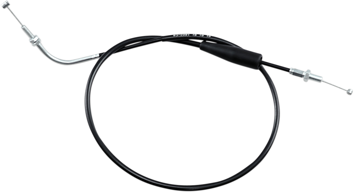 Black Vinyl Throttle Cable