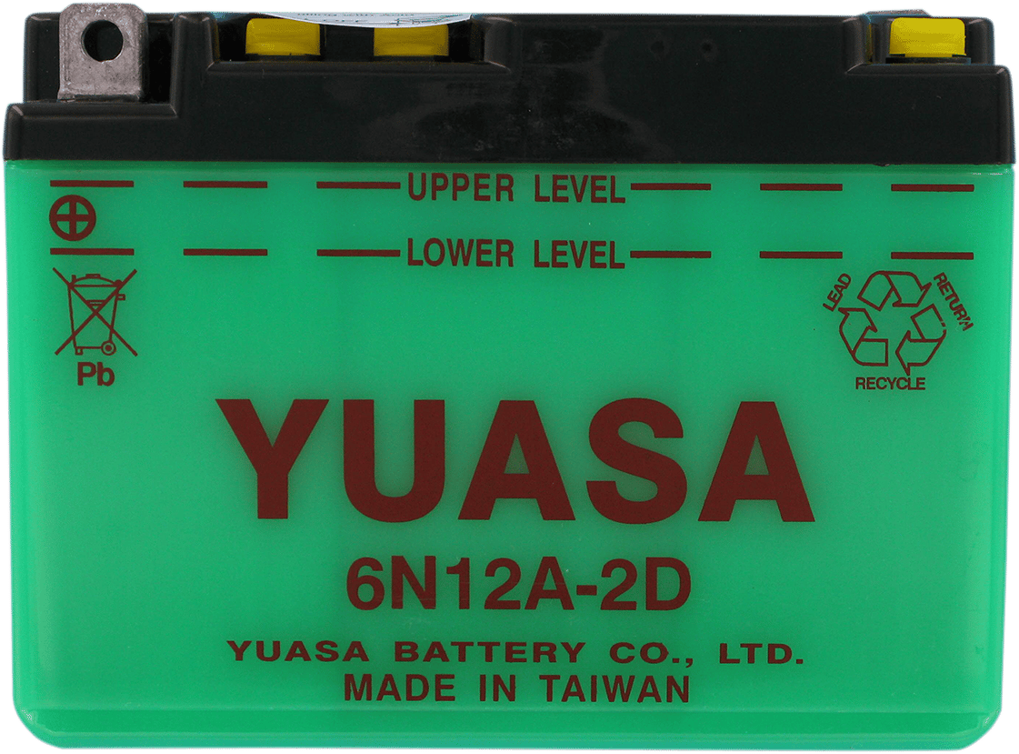 YUASA - YUAM2612D - Conventional Battery — 6 V
