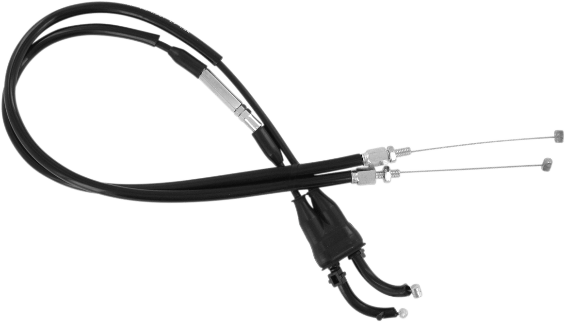 MOTION PRO - 050361 - Black Vinyl Throttle Cable - Push/Pull - '06-'16 Yzf-R6