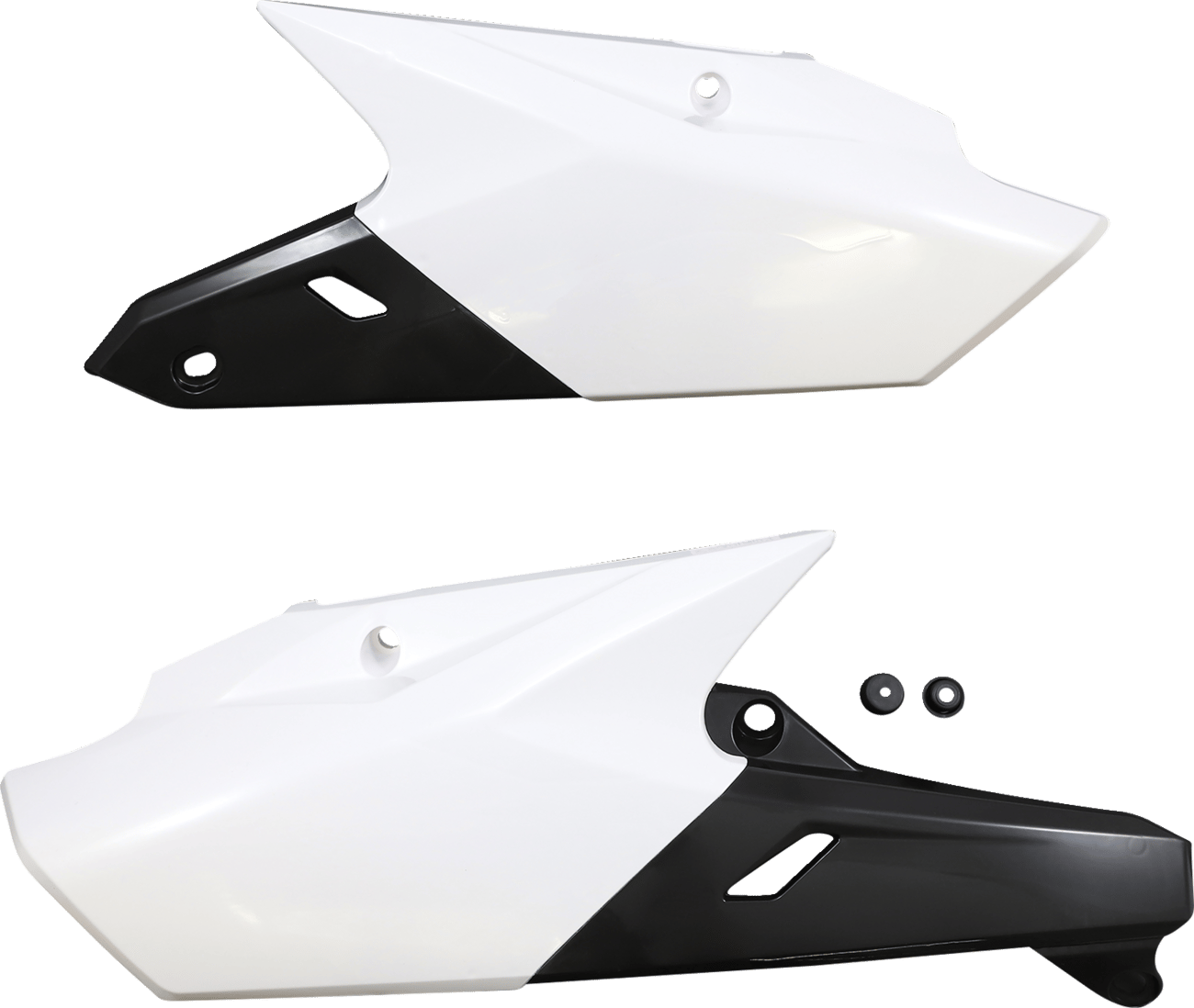Side Panels White/Black