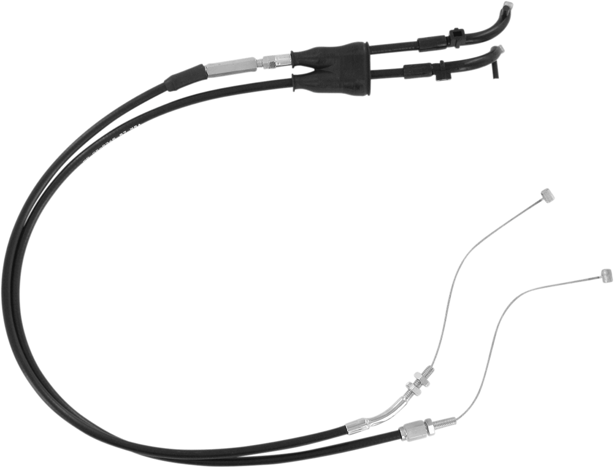 MOTION PRO - 050346 - Black Vinyl Throttle Cable - Push/Pull - '98-'01 Yzf-R1