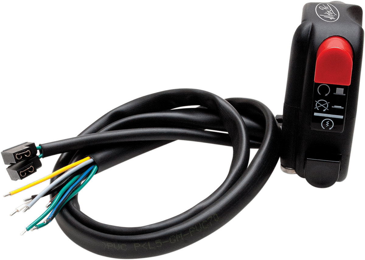 MOTION PRO - 110098 - Enhanced Right Side Handlebar Mount Start/Stop Switch - Throttle - Rev/2
