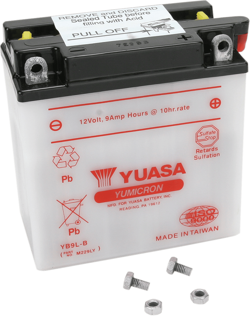 YUASA - YUAM229LY - Battery - Yb9l-B