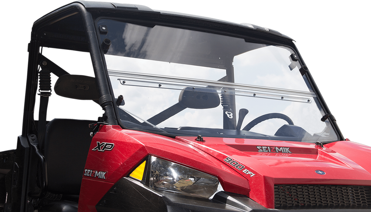 SEIZMIK - 5024001KIT - Folding Windshield - Polycarbonate - Ranger