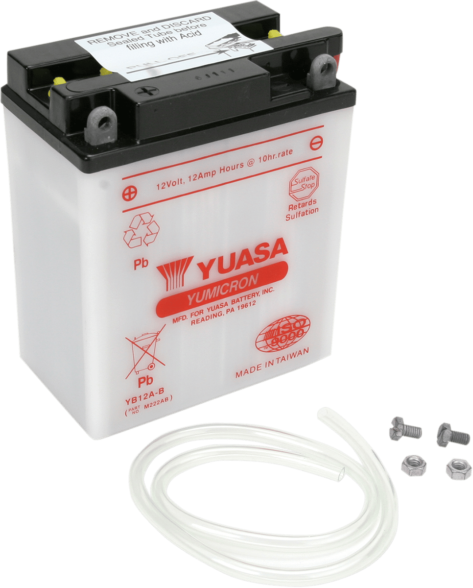 YUASA - YUAM222AB - Battery - Yb12a-B