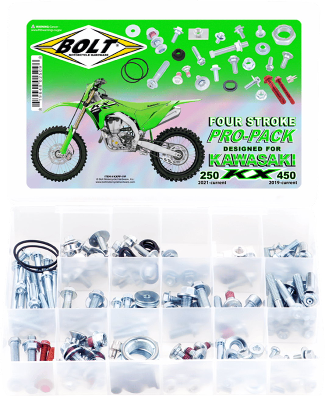 BOLT KX250 / KX450 Frame Hardware