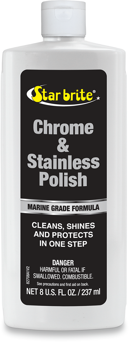 STAR BRITE Chrome & Stainless Polish Wax