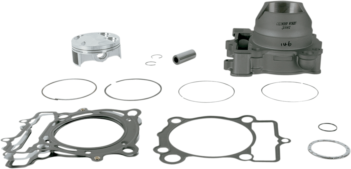 CYLINDER WORKS - 30001K02 - Cylinder Kit - Standard Bore - 77.00 Mm - Kawasaki