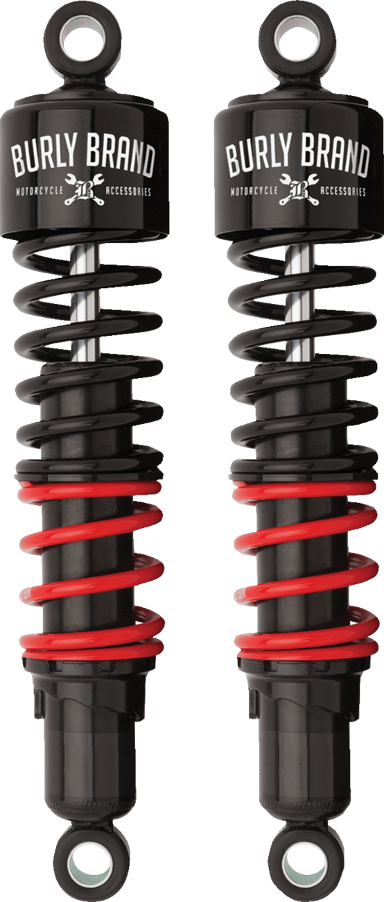 BURLY BRAND - B281256 - Stiletto Shock - 13" - Black/Red
