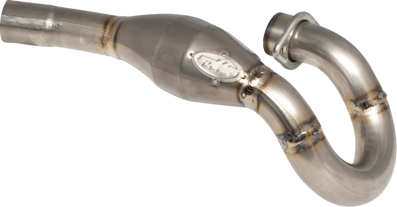FMF - 042400 - Megabomb Head Pipe - Titanium - Sx