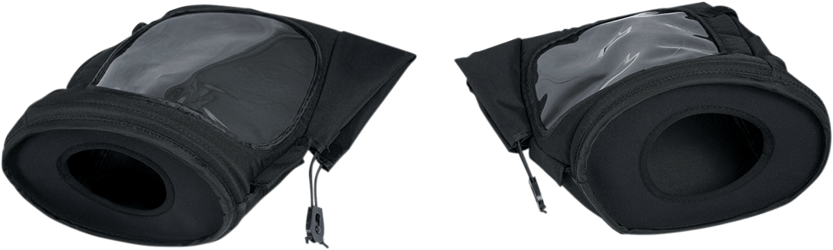 Snowmobile Muffs with Window - Fleece
