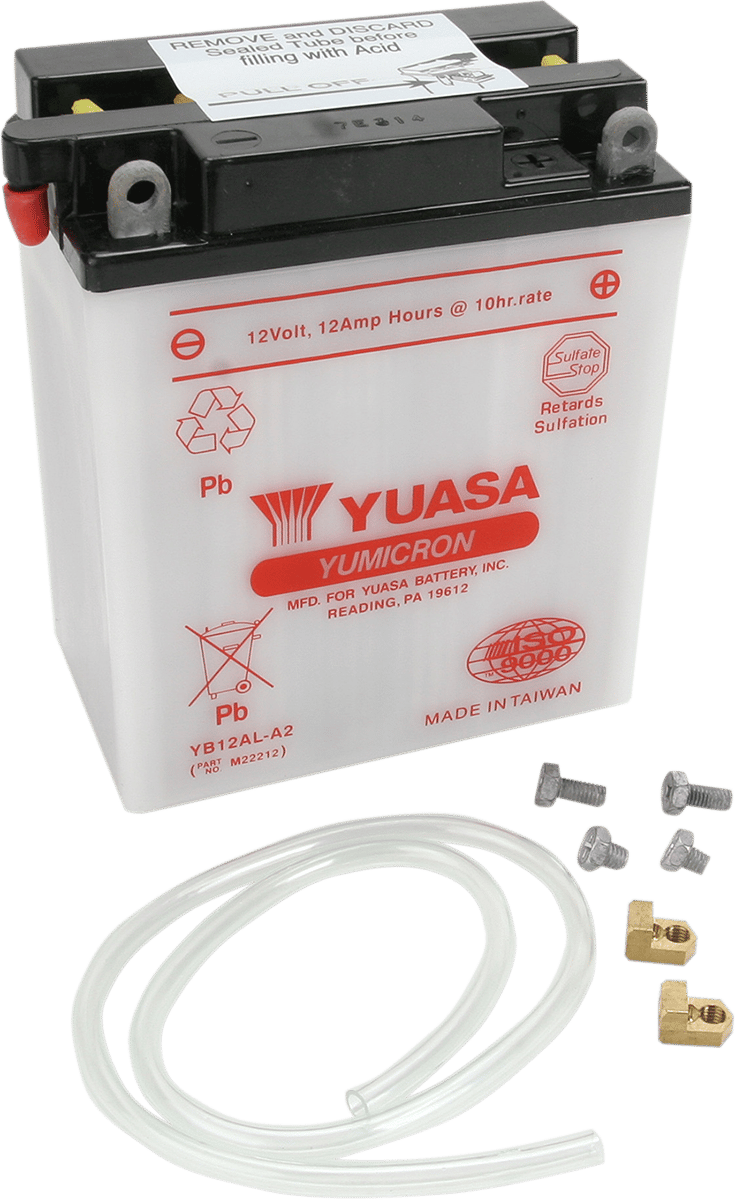 YUASA - YUAM22212 - Battery - Yb12al-A2
