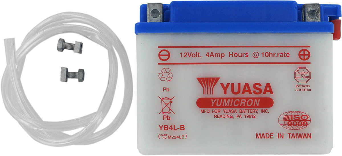 YUASA - YUAM224LB - Battery - Yb4l-B