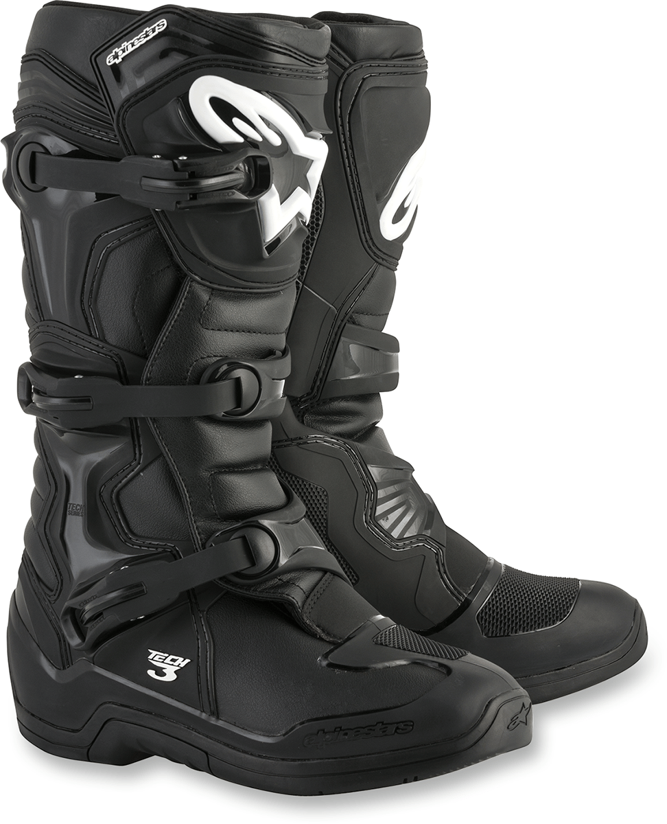 ALPINESTARS - 2013018107 - Tech 3 Boots - Black - Us 7 / Eu 40.5