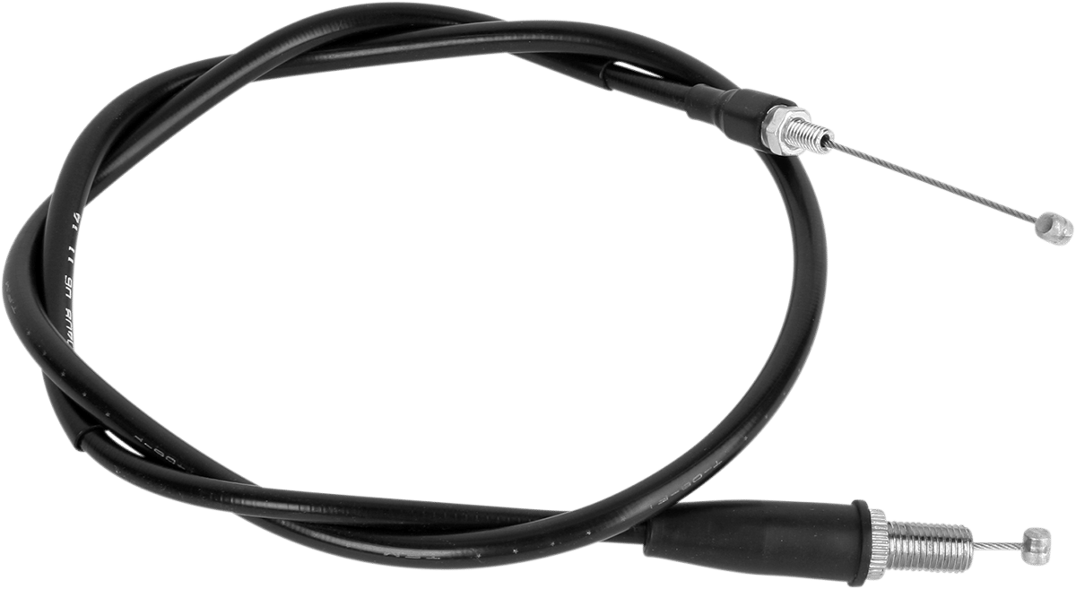 Black Vinyl Throttle Cable
