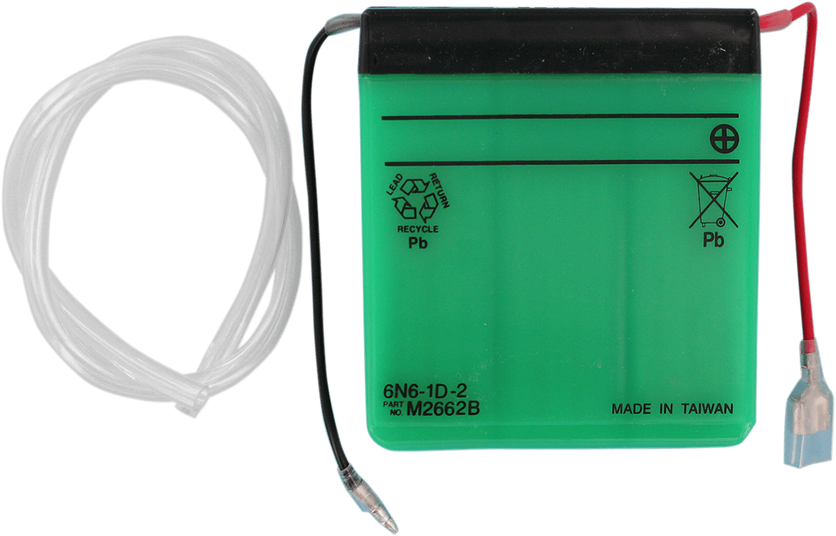 YUASA - YUAM2662B - Conventional Battery — 6 V