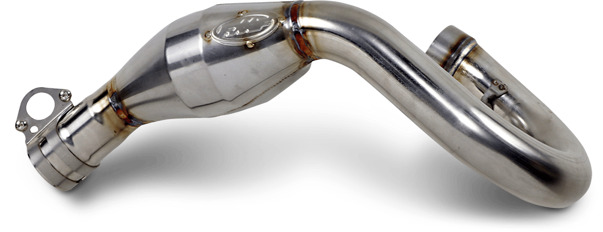 FMF - 045624 - Megabomb Head Pipe - Stainless Steel - Gas Gas/Husqvarna/Ktm