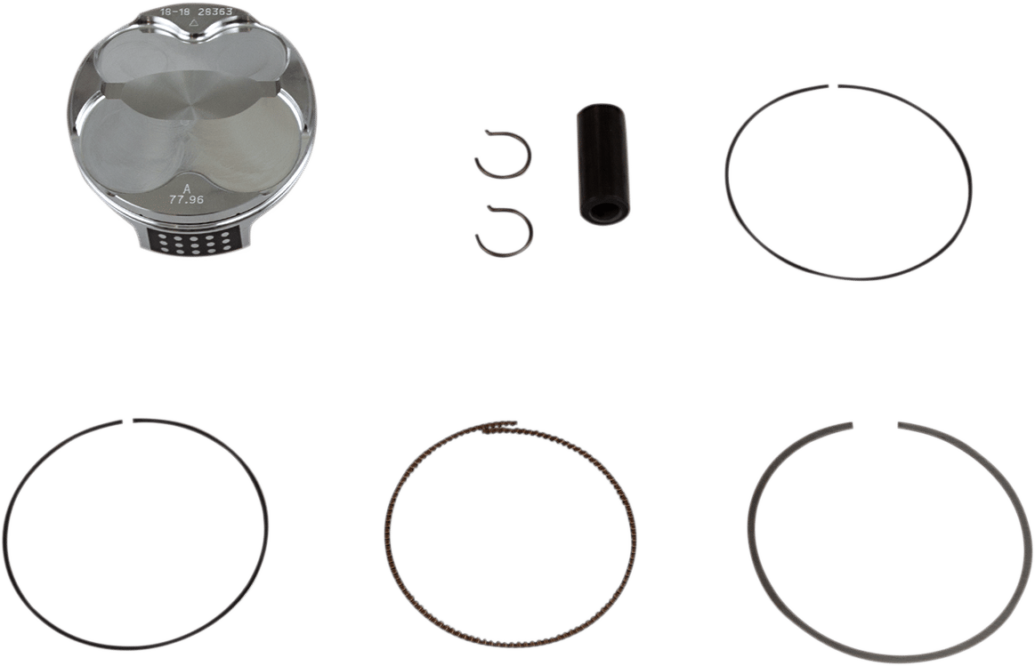 VERTEX - 24097A - Piston Kit - 77.96 Mm - Gas Gas | Husqvarna | Ktm