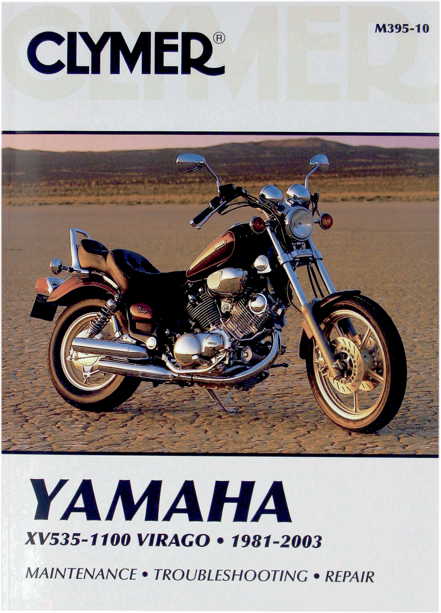 CLYMER - CM39510 - Motorcycle Repair Manual — Yamaha