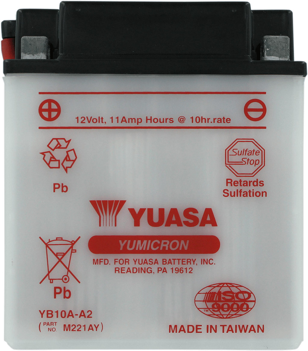 YUASA - YUAM221AY - Battery - Yb10a-A2