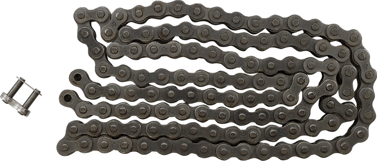 JT CHAINS - JTC428HDR118SL - 428 Hdr - Heavy Duty Drive Chain - Steel - 118 Links