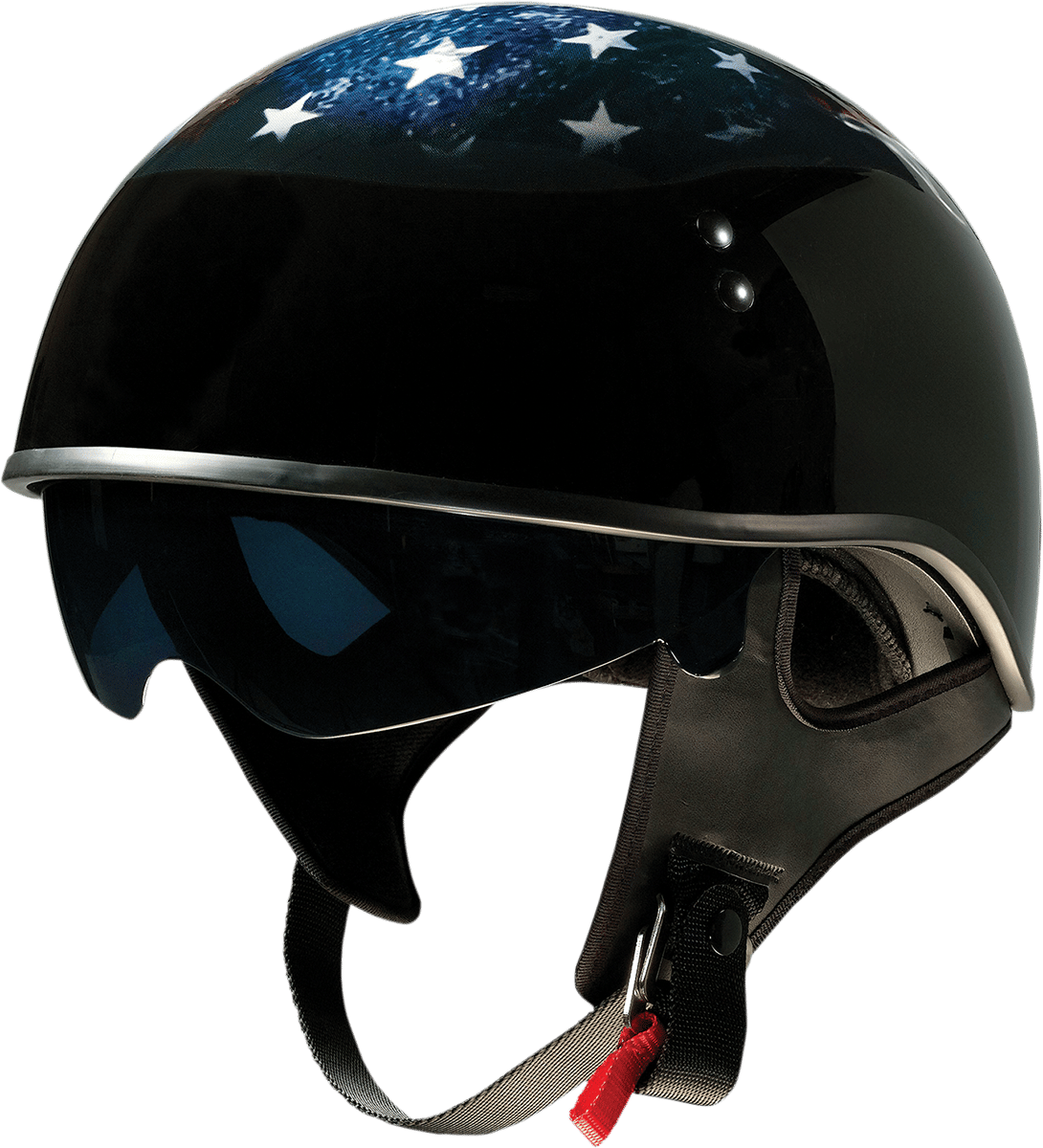 Z1R Vagrant USA Skull Helmet