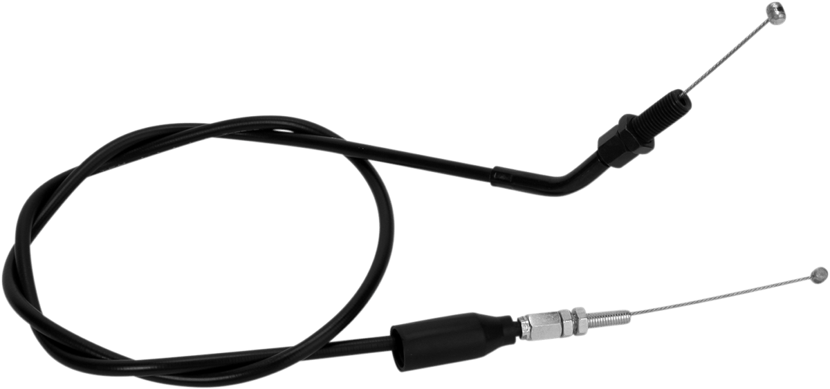 Black Vinyl Throttle Pull Cable