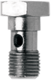 GOODRIDGE - P77544CH - Banjo Bolt - 7/16-24 - Single - Chrome