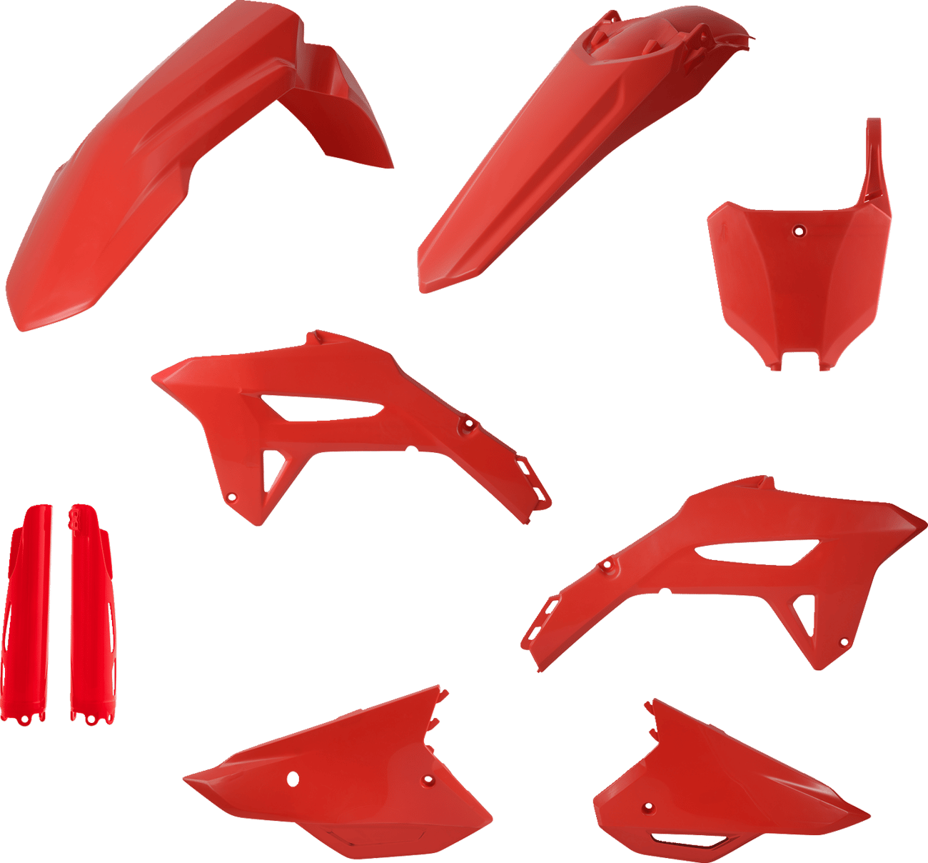 Plastic Kit- Full Hon Red