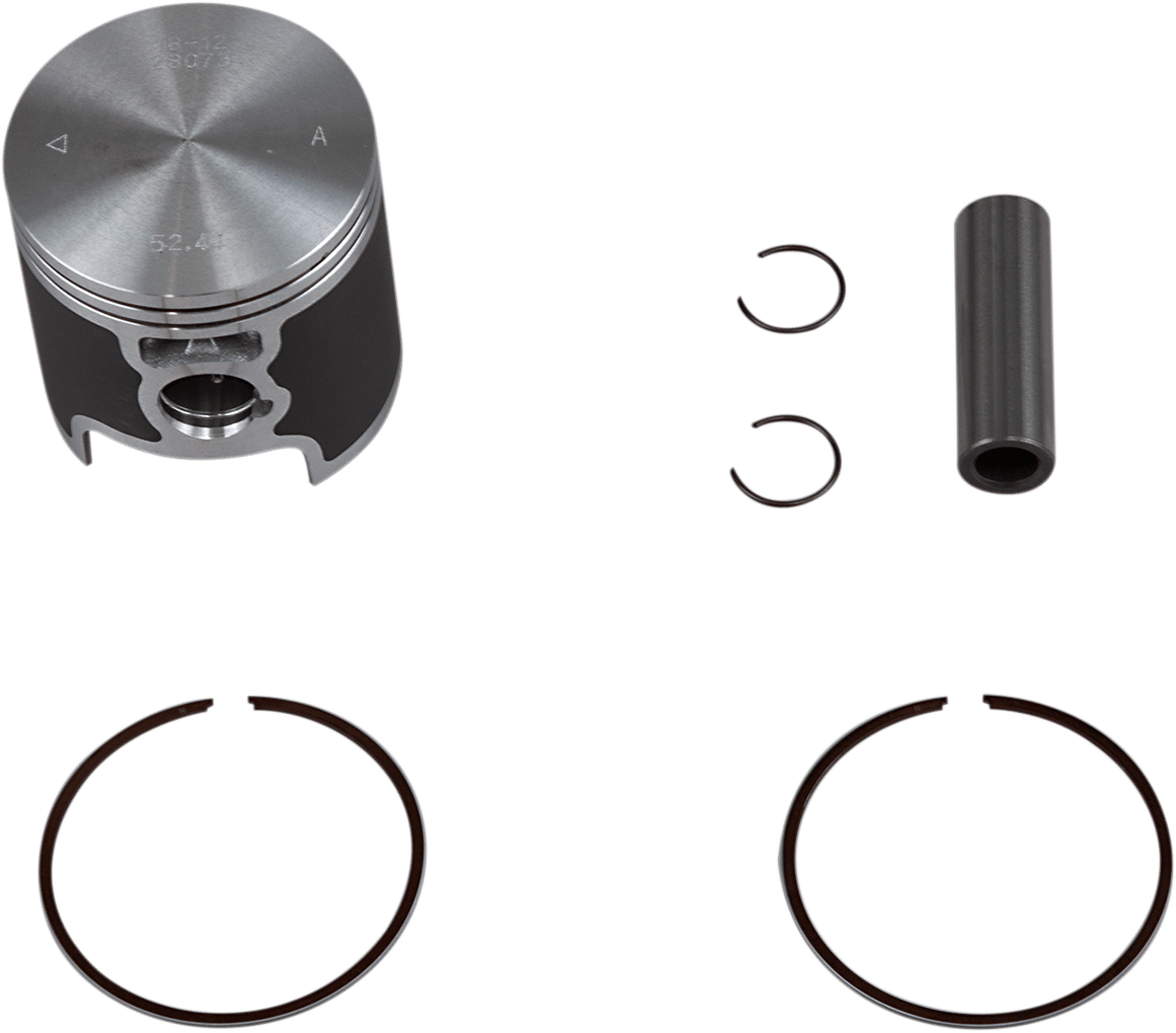 VERTEX - 23614B - Piston Kit - 52.45 Mm - Kawasaki Kx100 | Suzuki Rm100