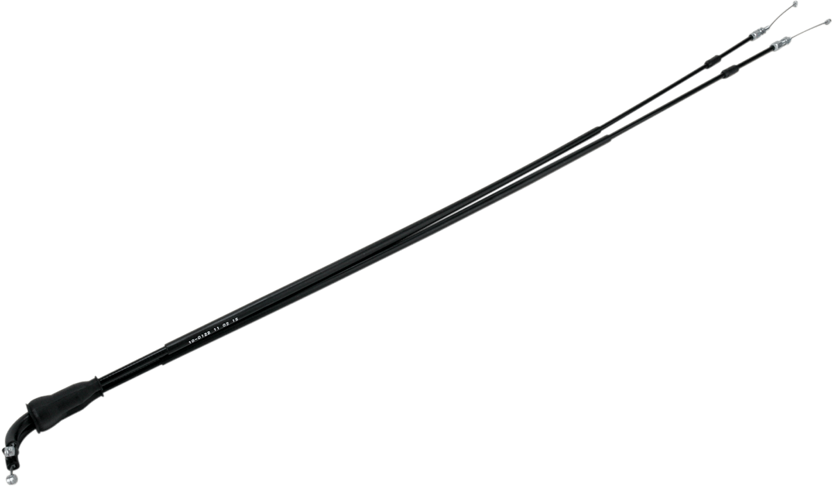 MOTION PRO - 100122 - Black Vinyl Throttle Cable - Push/Pull - +3" - '03-'16 Husaberg/Husqvarna/Ktm
